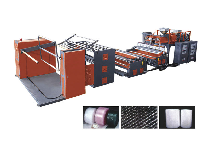 UTOPE-2L2S-1000-3500Two Layer Air Bubble Film Wrap Making Machine
