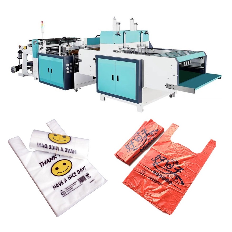 UTBM-G500x2High Speed Shopping Bag Making Machine
