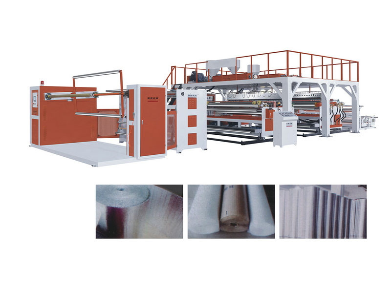 UTOPE-1000-3500Five Layer Air Bubble Film Lamination Machine